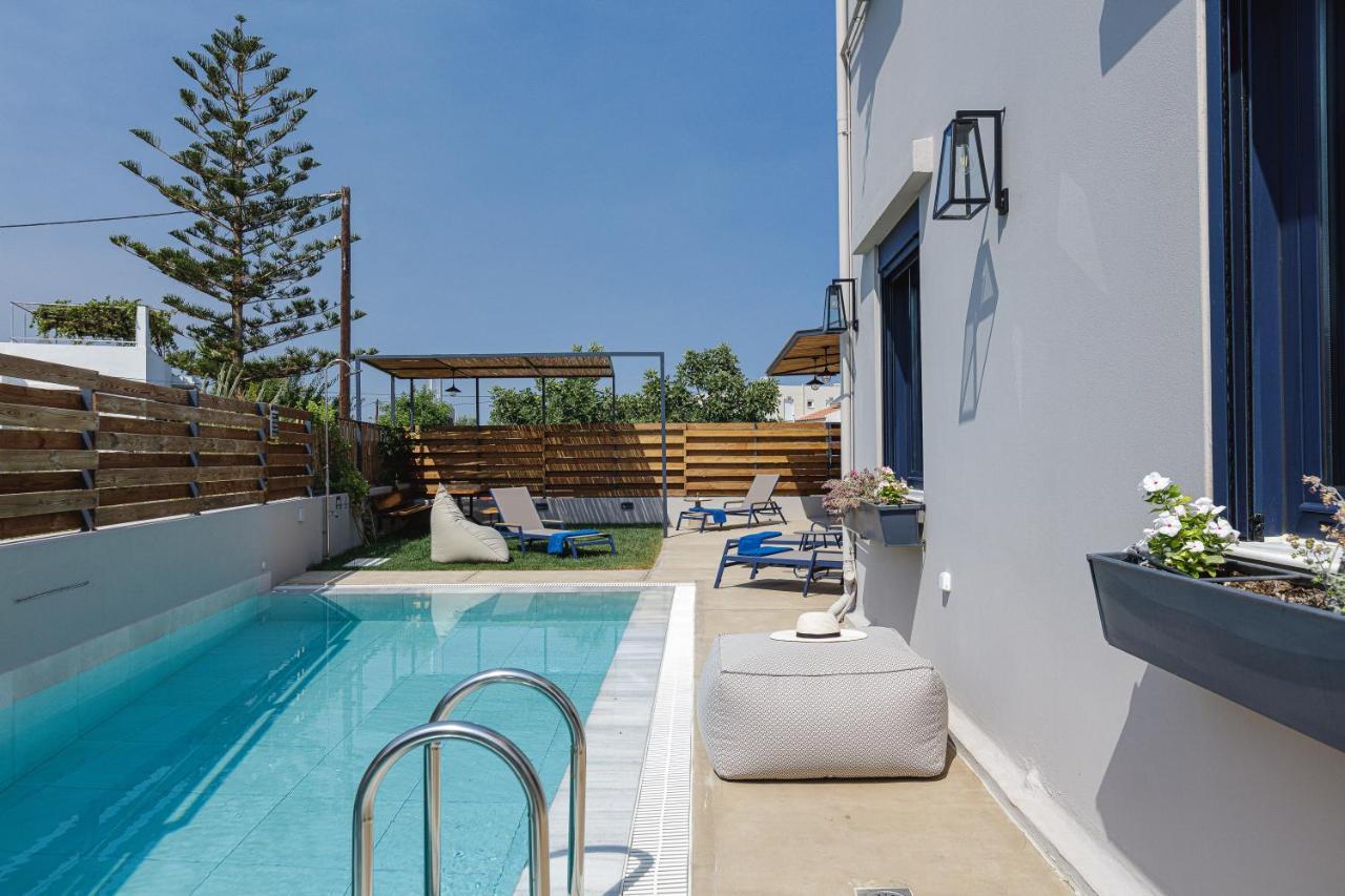 Iron Villas - Nefeli & Oniros Pangalochori Exterior foto